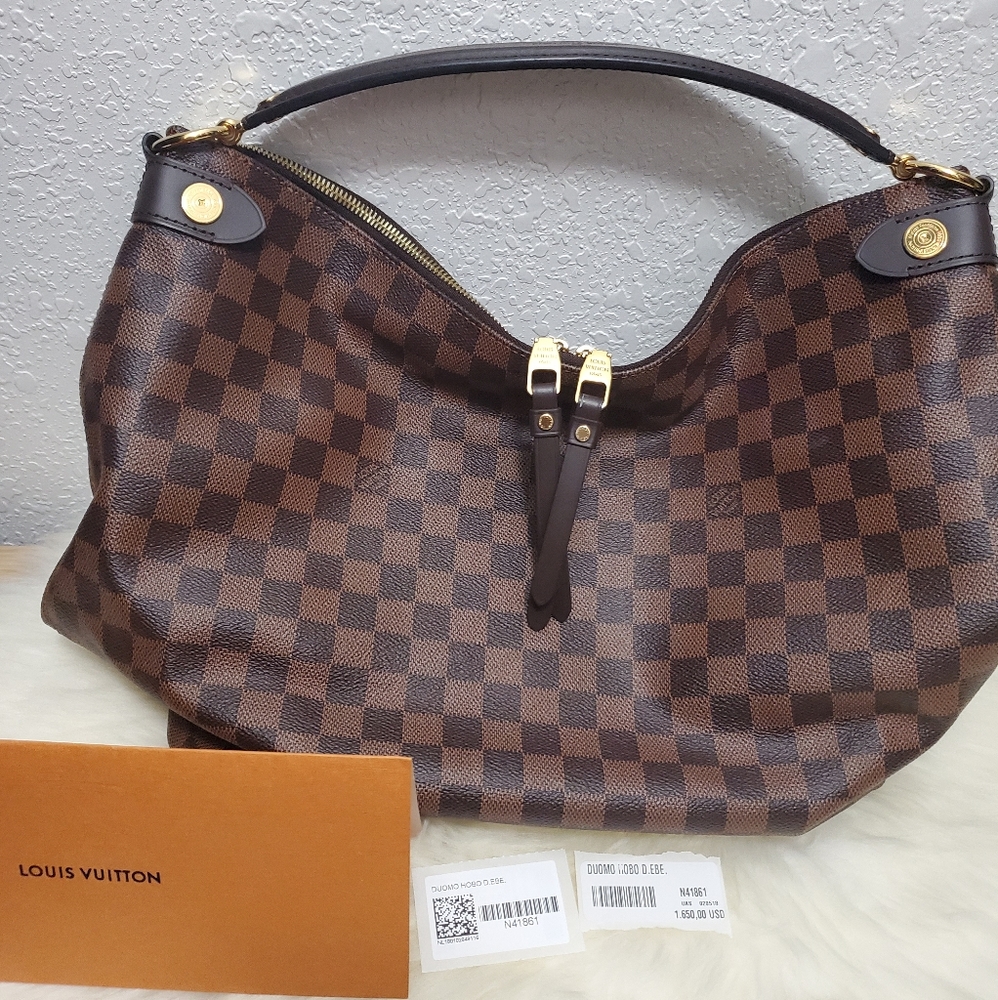 authentic Louis Vuitton Duomo hobo bag